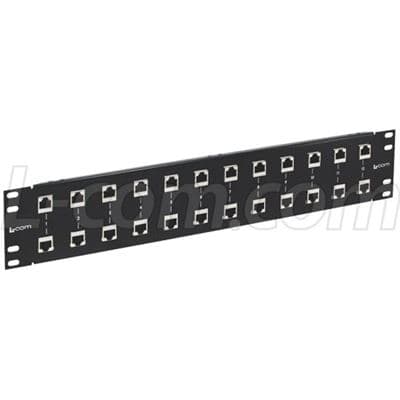 L-com L-com 19inch Rack Mount 12 port Cat6 Lightning Protection RMSP-CAT6-12