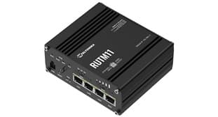 Teltonika Teltonika RUTM11 4G LTE Cat 6 Cellular Wi-Fi Router with Dual SIM and GNSS RUTM11