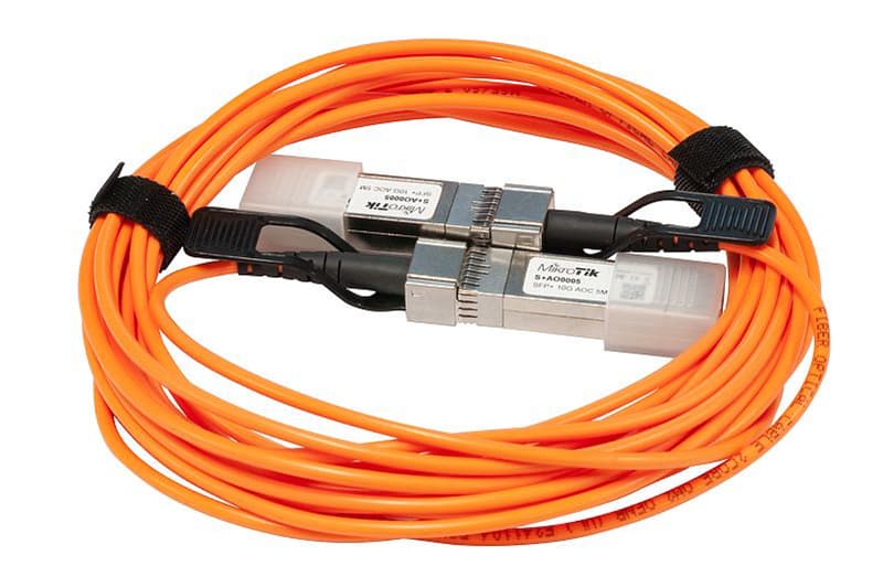MikroTik 5M Mikrotik Active Optics Direct Attach Cable (DAC) 10Gbps S+AO0005