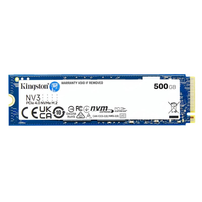 Go Wireless NZ Kingston 500GB NV3 M.2 2280 NVME SSD NVMe PCIe 4.0 SNV3S-500G