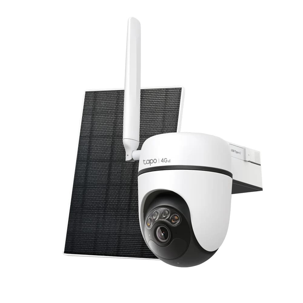 TP-Link TP-Link Tapo C615G Solar-Powered Pan/Tilt Outdoor 4G Security Camera TAPO-C615G-KIT