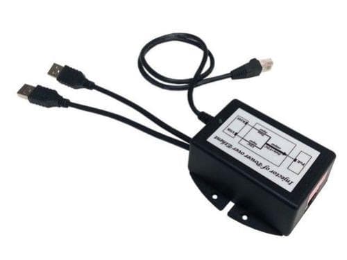Tycon Systems Tycon Power USB to 24V Passive Power Over Ethernet Injector TP-DCDC-2USB-24