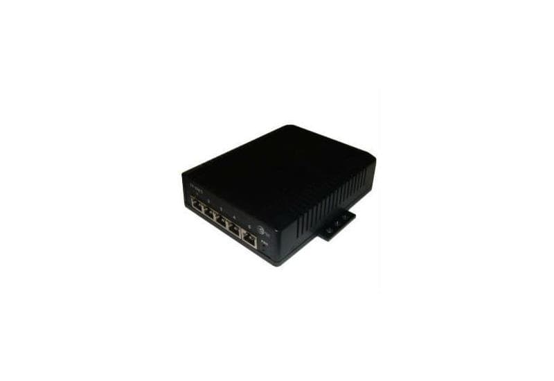 Tycon Systems Tycon Power 12-36VDC in, 5 Port 802.3af Gigabit POE Switch Out TP-SW5G-24