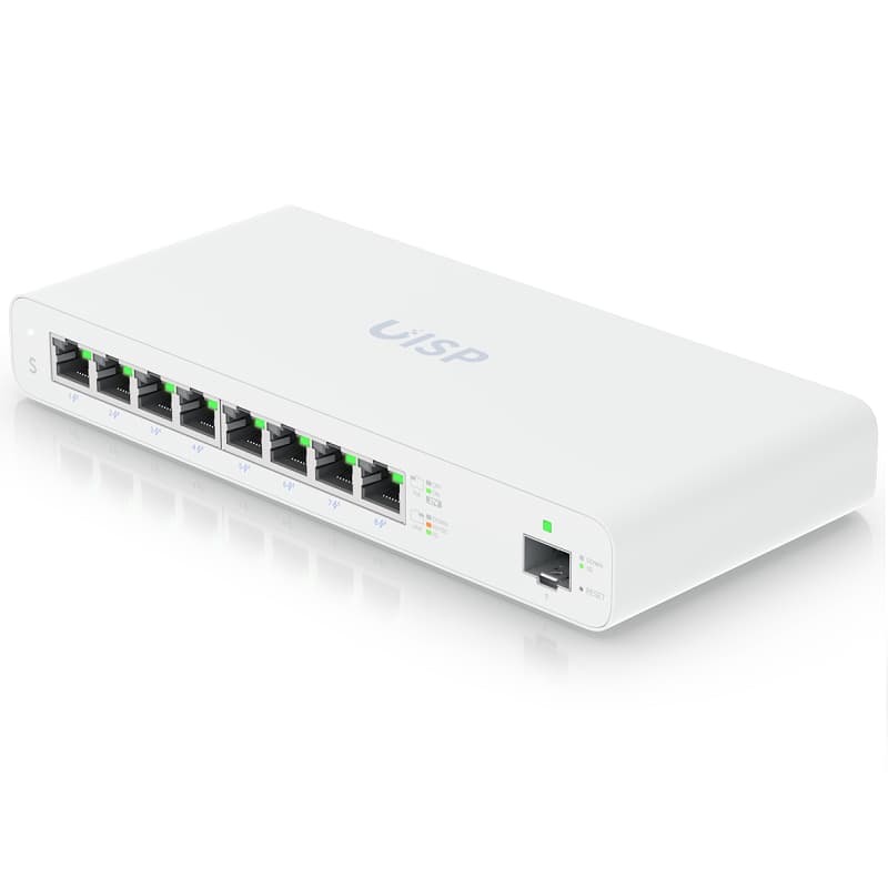 Ubiquiti Ubiquiti UISP 8 Port Gigabit PoE switch for MicroPoP Applications UISP-S