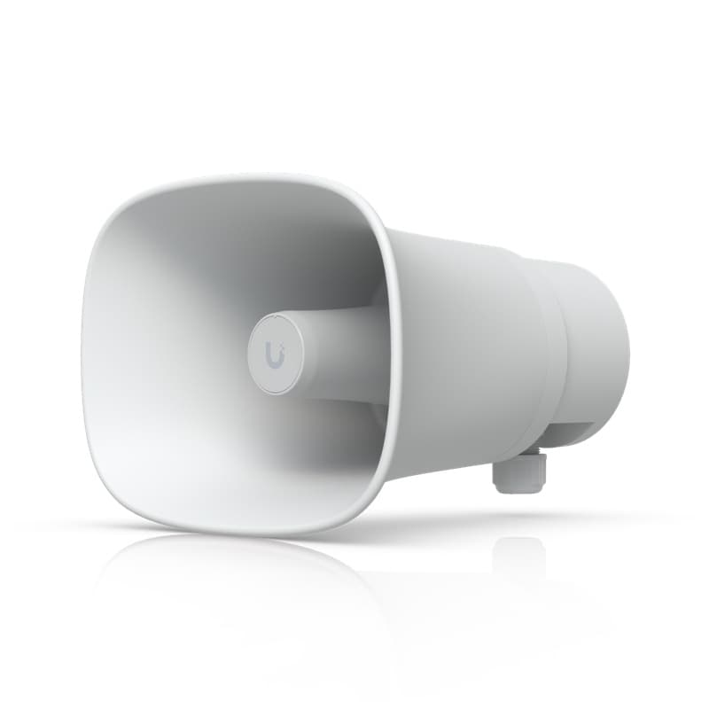 Ubiquiti Ubiquiti UniFi All-weather PoE 120 dB AI Horn Speaker White UP-AI-Horn-Speaker-W