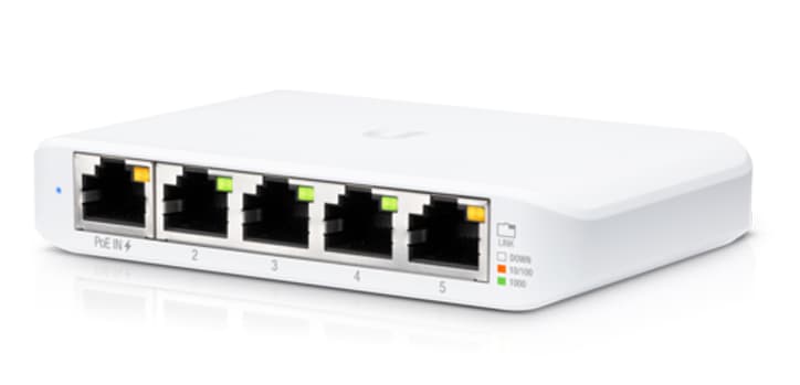 Ubiquiti Ubiquiti UniFi Compact 5 Port Gigabit Ethernet Desktop Switch USW-Flex-Mini