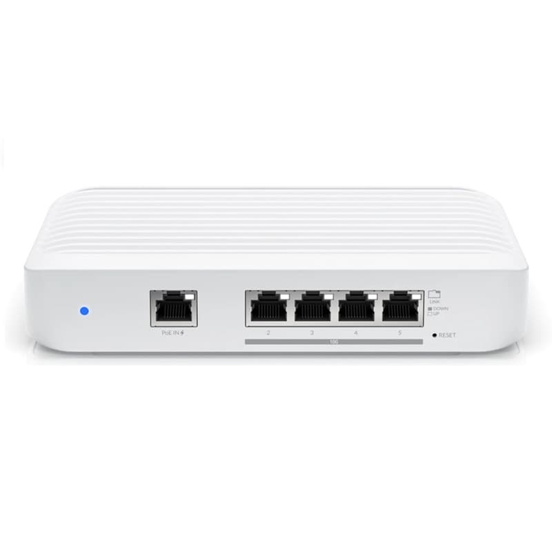 Ubiquiti Ubiquiti Switch Flex XG Layer 2 switch with 4 x10GbE RJ45 ports and 1 x GbE, 802.3at PoE+ RJ45 input USW-Flex-XG