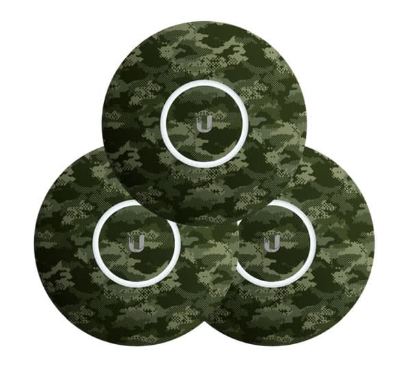 Ubiquiti Ubiquiti Camo Design Upgradable Casing for nanoHD, U6-Lite and U6-Plus 3-Pack nHD-cover-Camo-3