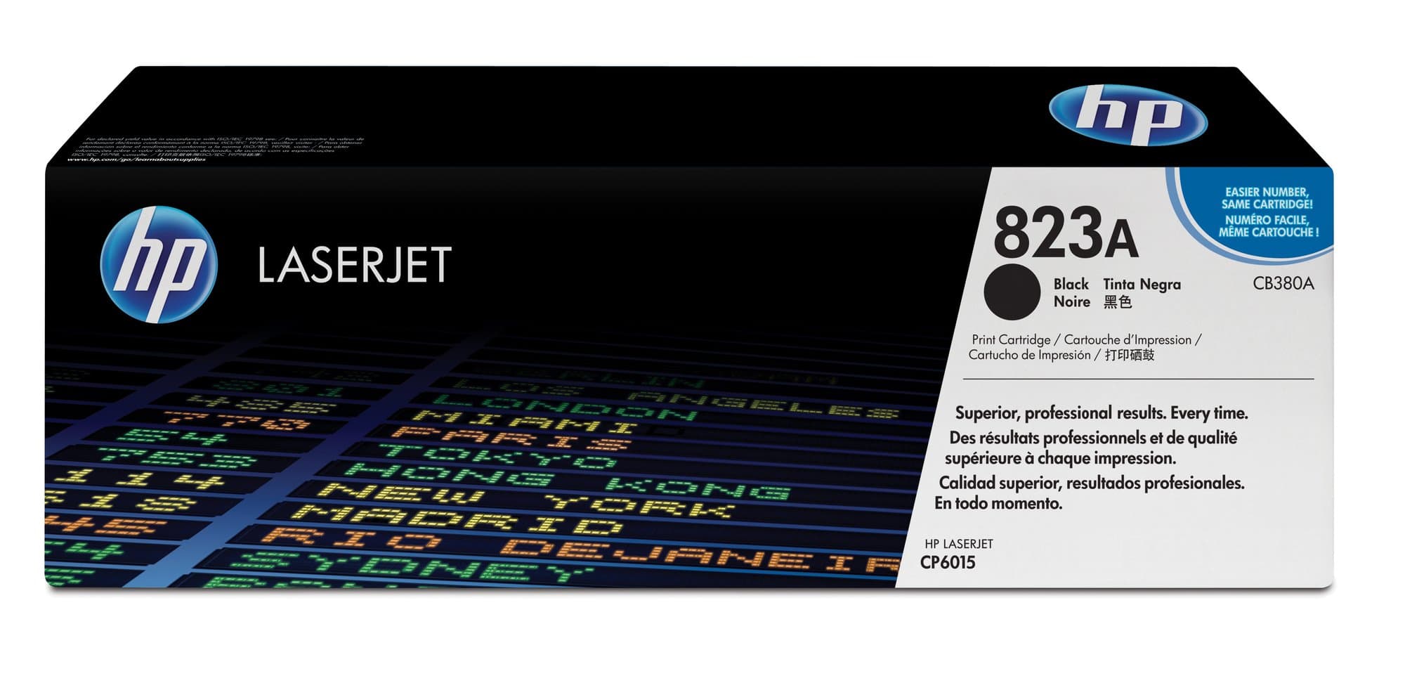 HP HP 823A BLACK LJ TONER CART CB380A 1004567