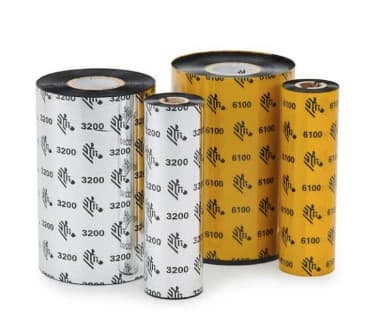 ZEBRA ZEBRA RIBBON WAX/RESIN 57MMX74M. CORE: 0.5X110 1017589