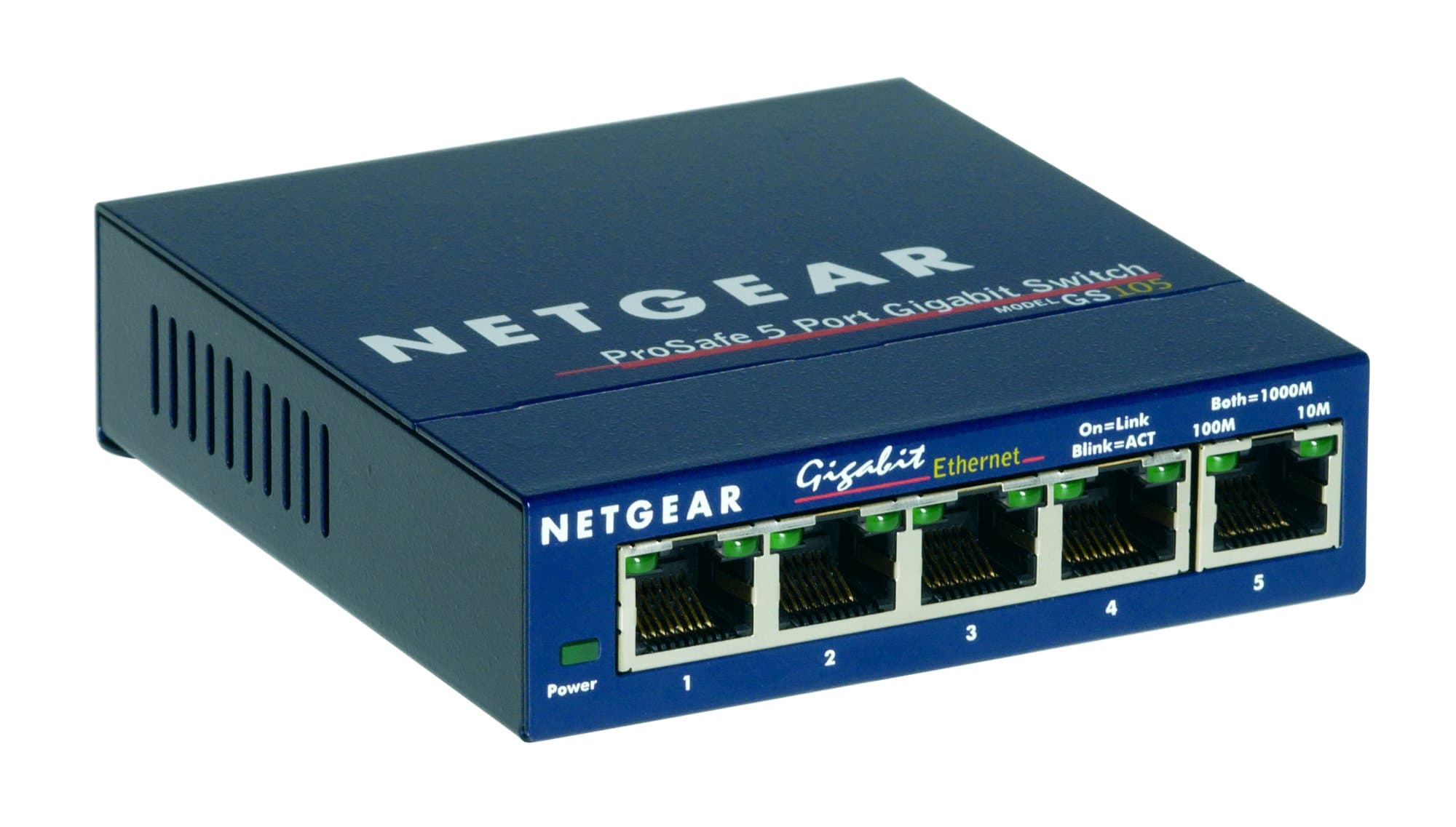 NETGEAR NETGEAR GS105 5PT GIGABIT ETHERNET SWITCH 1058725