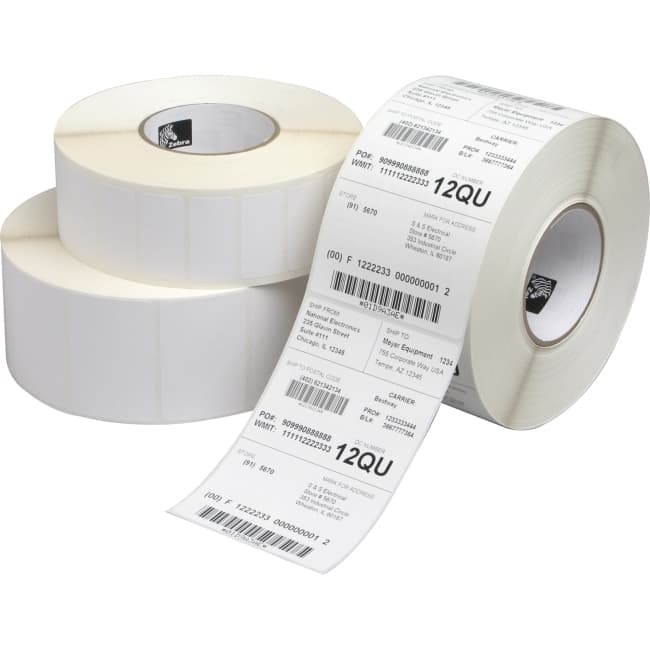 ZEBRA ZEBRA RW/QL/Cameo Paper labels 1332534