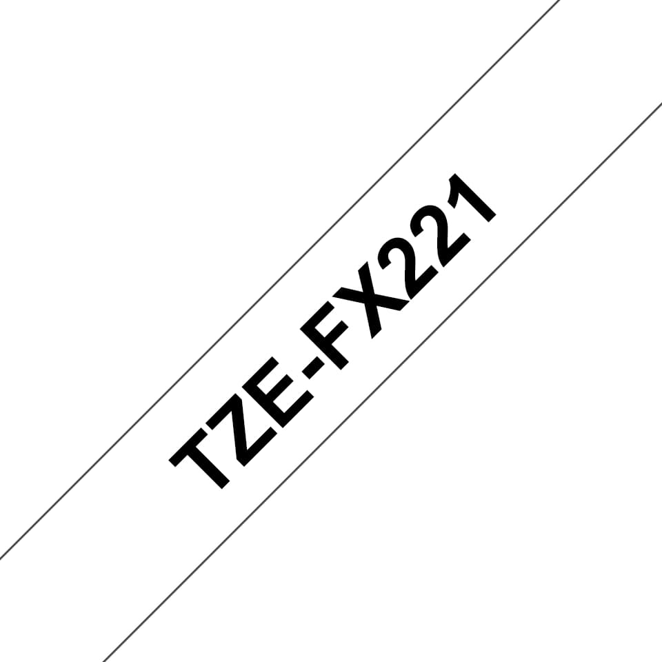 BROTHER BROTHER TZE-FXE221 - 9 mm Black/White 1676707