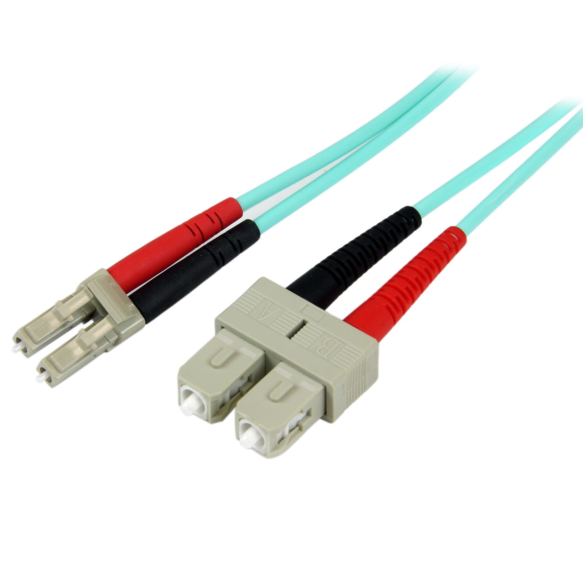 StarTech.com StarTech.com 2m 10 Gb Aqua MM Fiber Patch Cable LC/SC 1861057