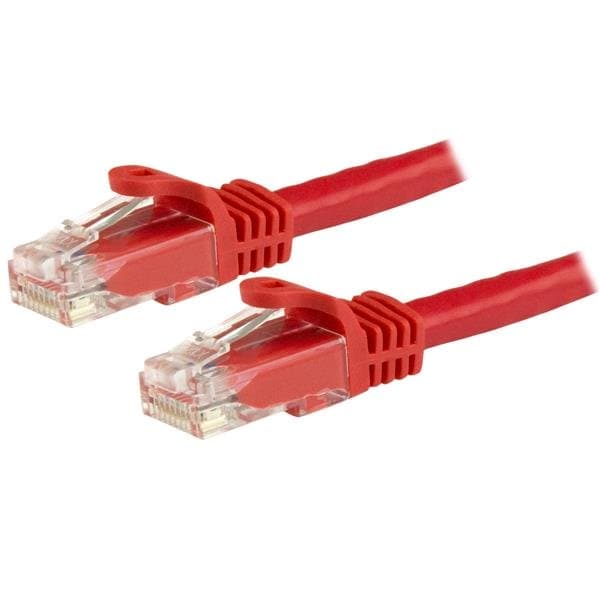 StarTech.com StarTech.com 15 m Red Snagless Cat6 UTP Patch Cable 2086105
