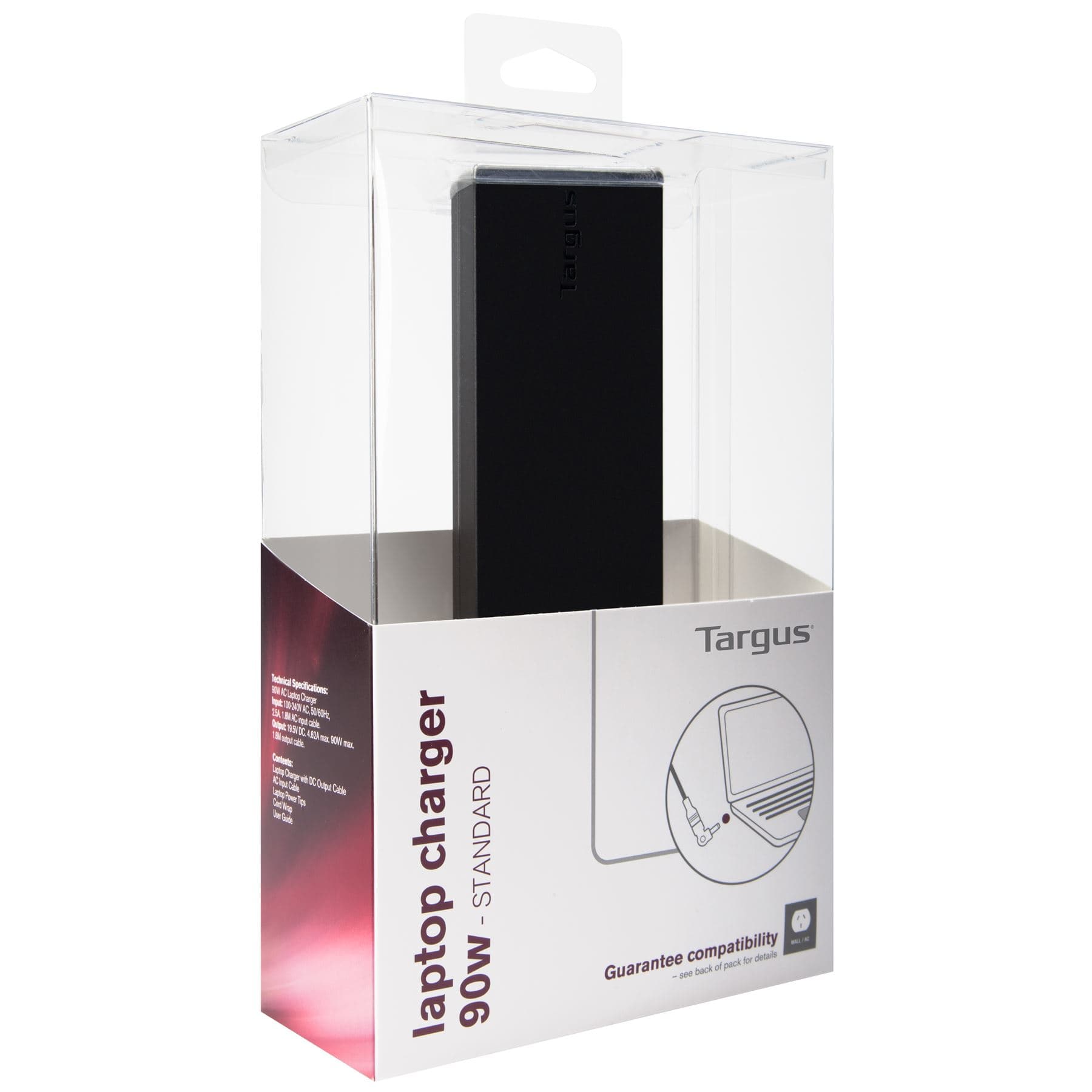 TARGUS TARGUS 90W STANDARD LAPTOP CHARGER 2087793