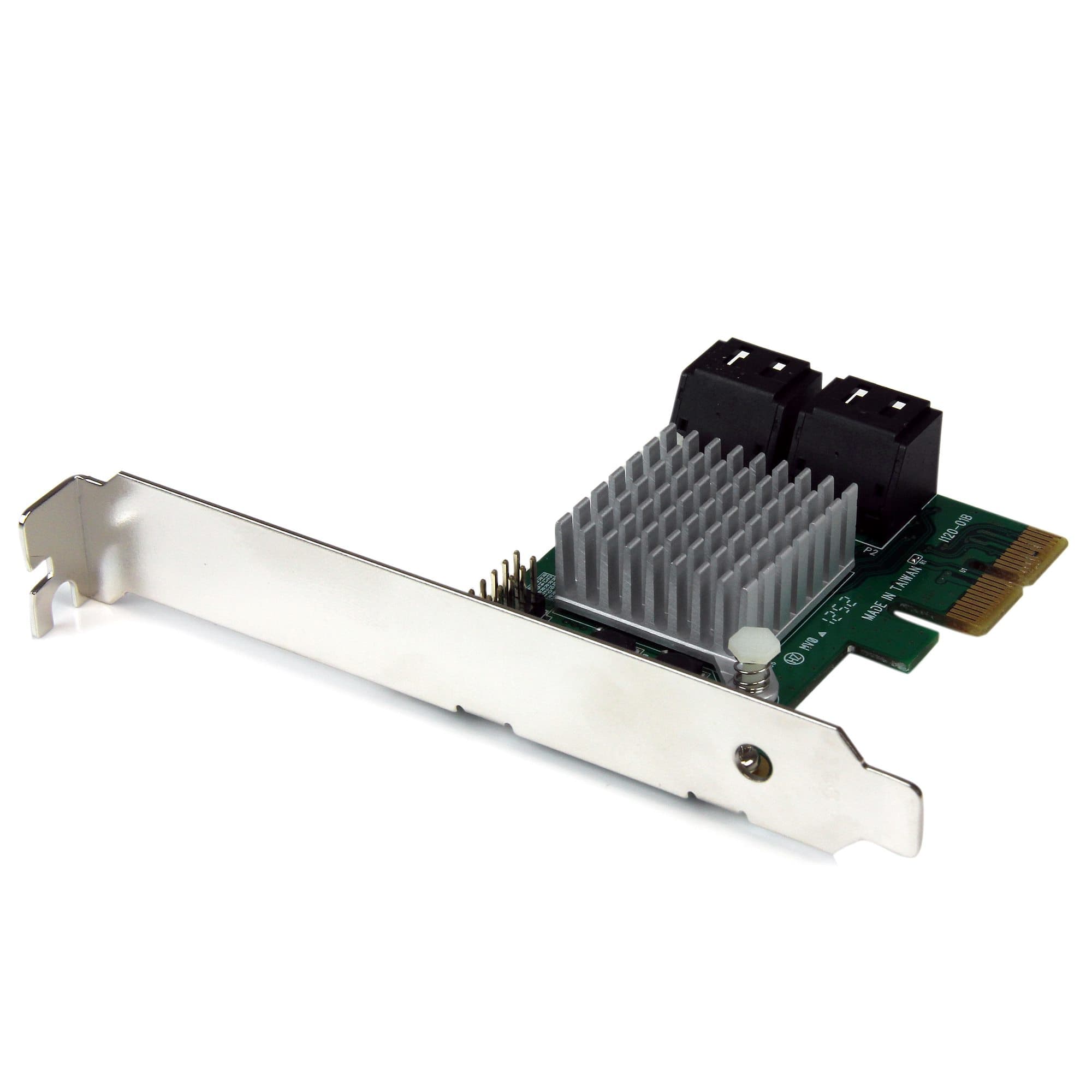 StarTech.com StarTech.com 4 Port PCIe SATA III Controller Card. 2398059