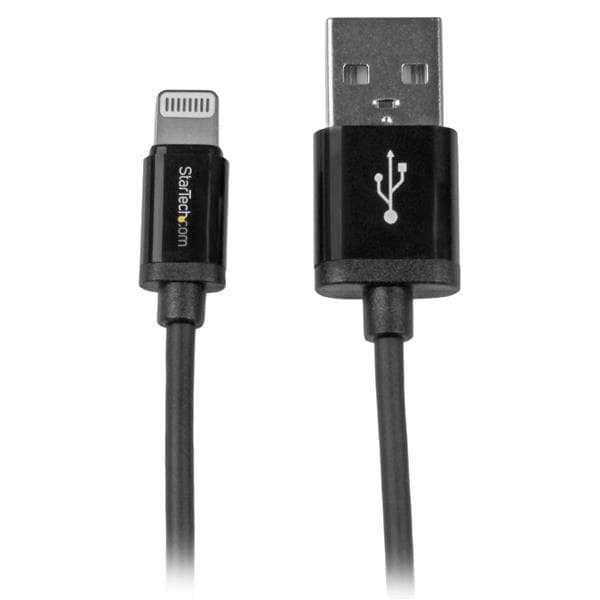 StarTech.com StarTech.com 1m Black 8-pin Lightning to USB Cable 2447940