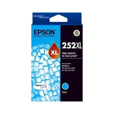 EPSON EPSON 252XL High Capacity DURABrite Ultra Cyan 2574736