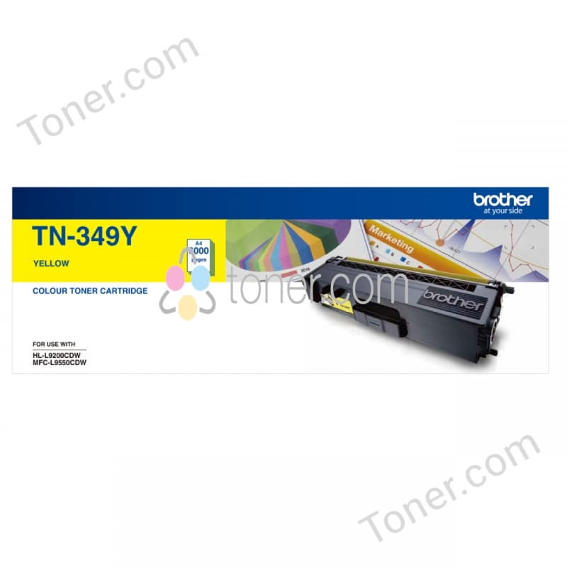BROTHER BROTHER TN349Y 6000 pages Yellow Toner 2690422