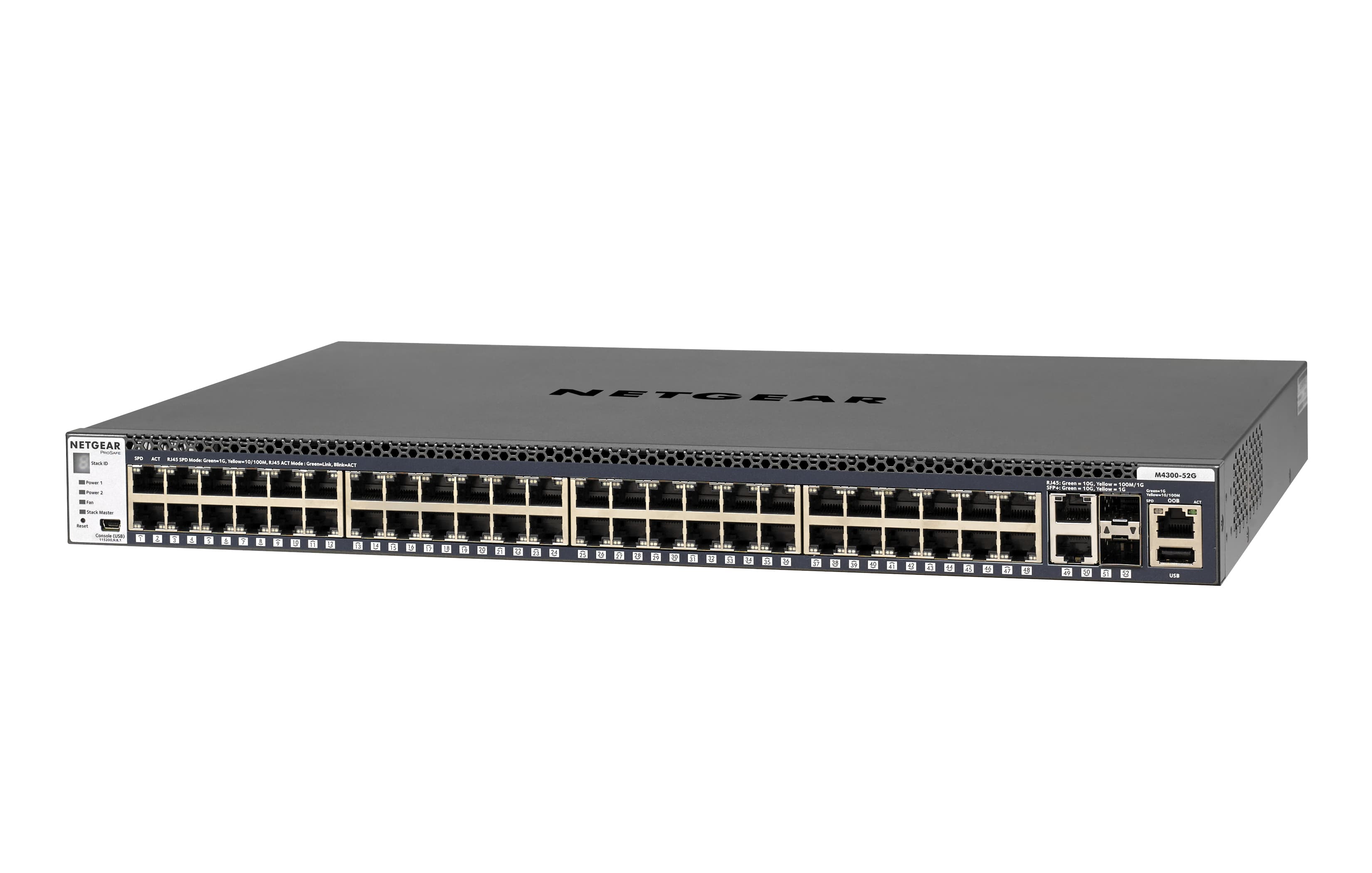 NETGEAR NETGEAR M4300-52G FULLYMGD STCK LYR3 48X1GPRT 3244063