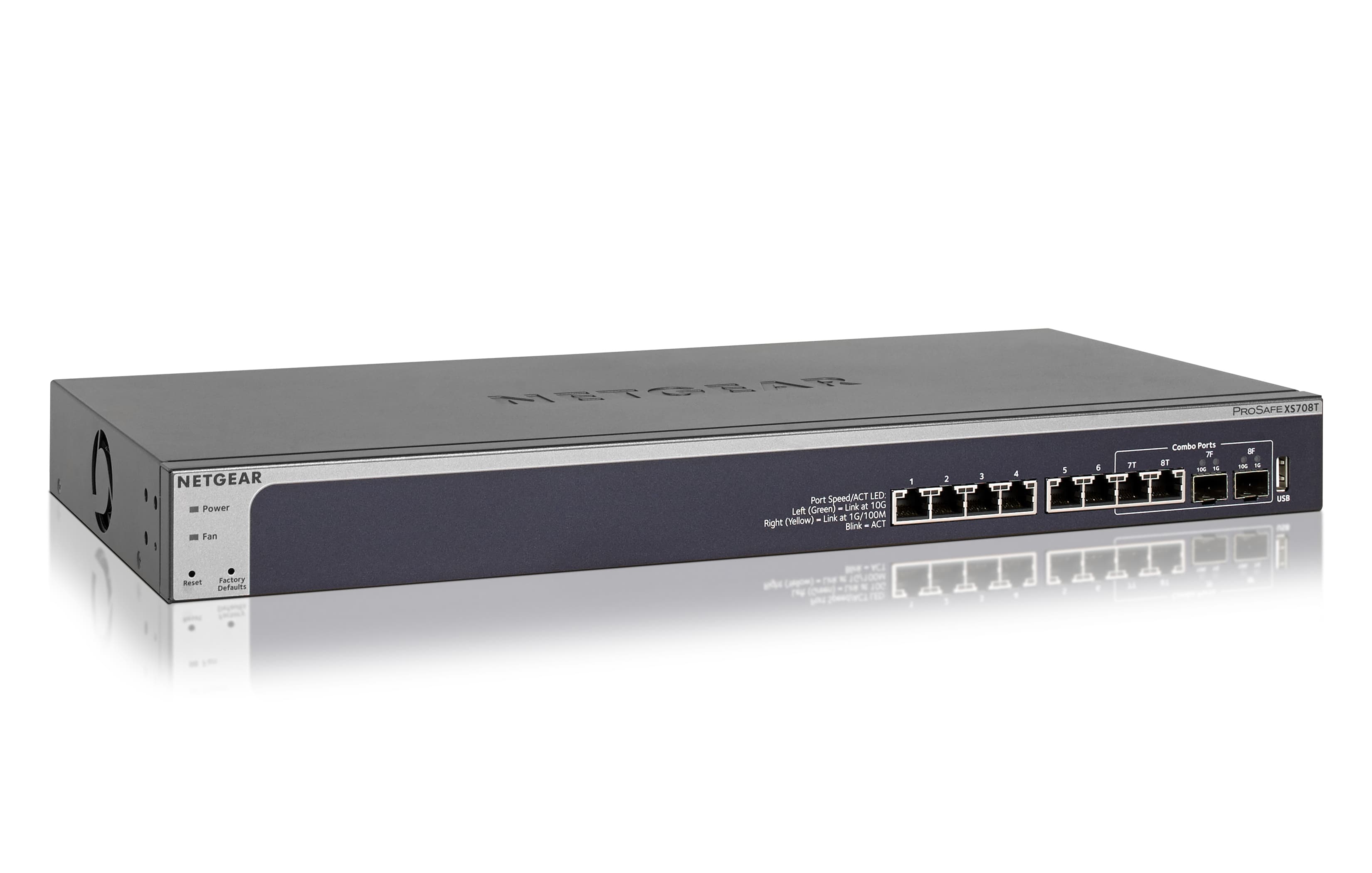 NETGEAR NETGEAR 8PRT 10GIG ETHER SMARTSWITCH 2XSFP+COMBO 3294307