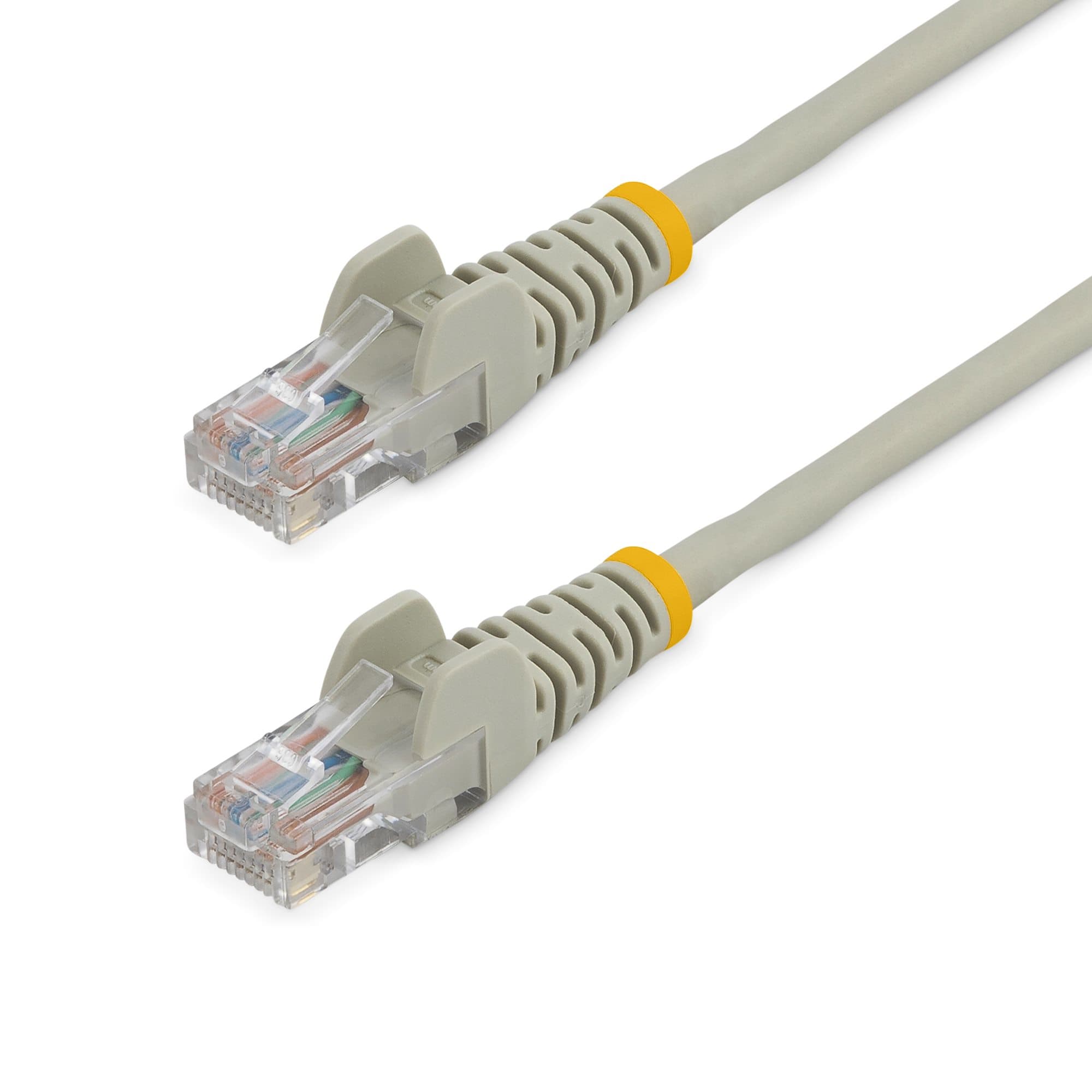StarTech.com StarTech.com 5M GREY SNAGLESS UTP CAT5E PATCH CABLE 3389648