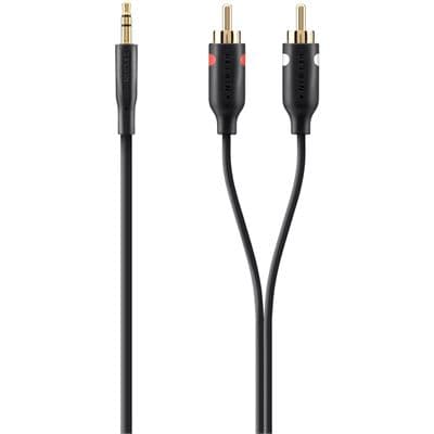 BELKIN BELKIN Portable Y Audio Cable 2m - Gold Conn 3439182