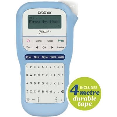 BROTHER BROTHER PTH110 PTOUCH DURABLE LABEL MAKER WHITE 3511520