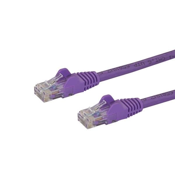 StarTech.com StarTech.com 0.5m Purple Snagless Cat6 Patch Cable 3536181
