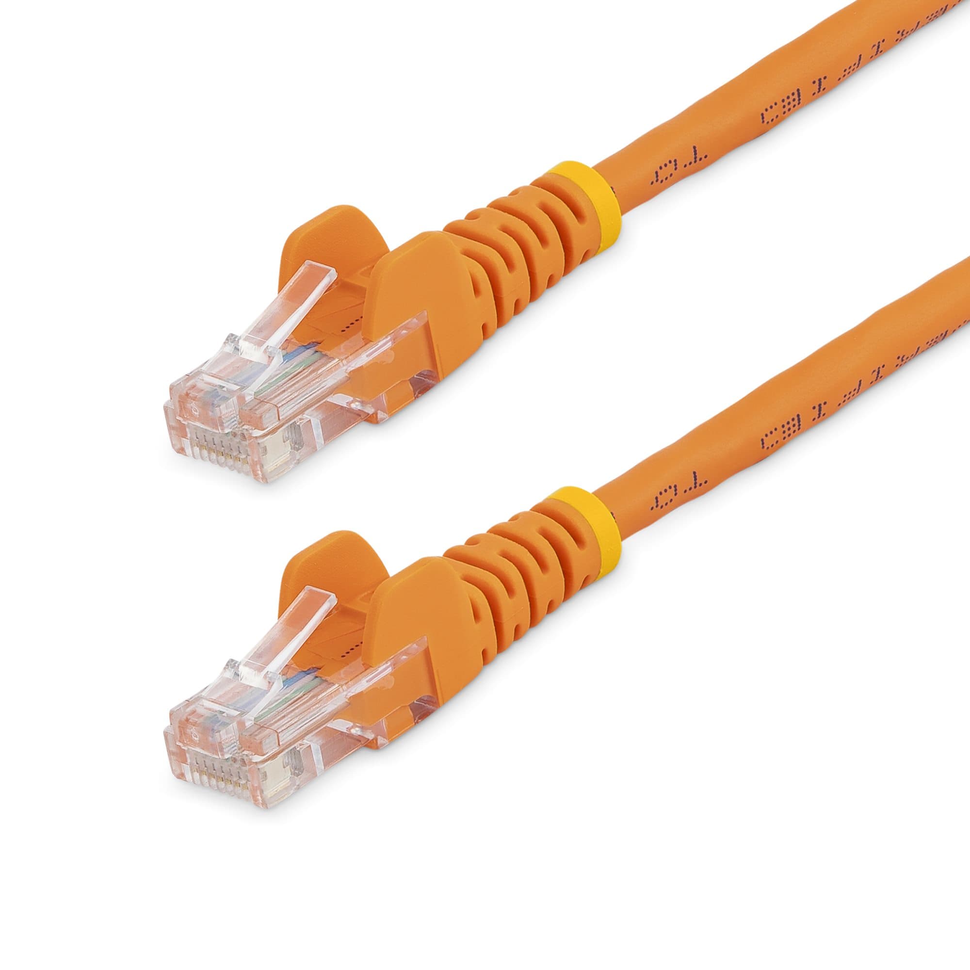 StarTech.com StarTech.com 0.5m Orange Snagless Cat5e Patch Cable 3578219