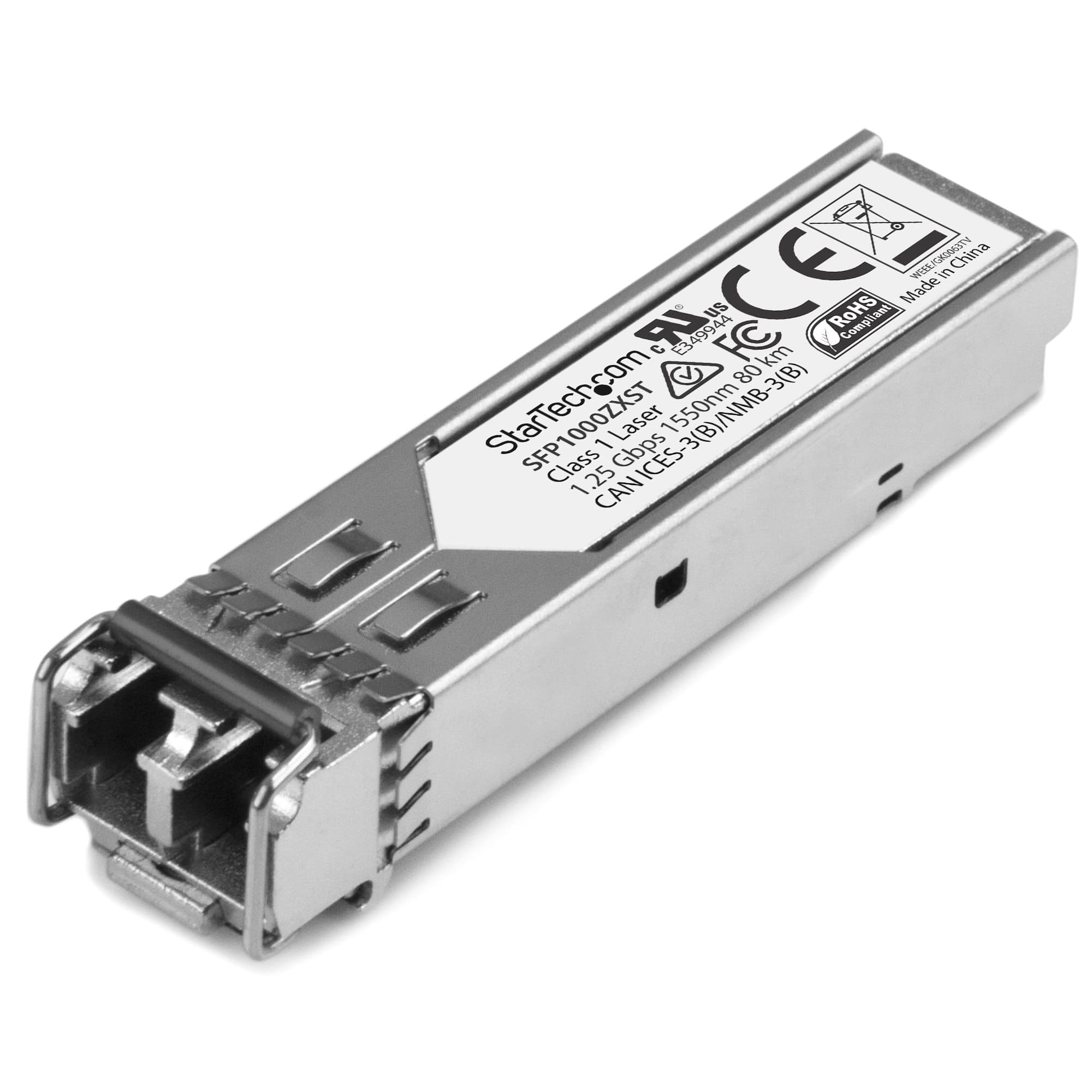 StarTech.com StarTech.com MSA Compliant 1000Base-ZX SFP - SM 80 km 3715535