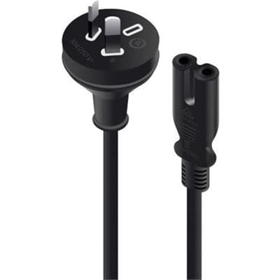 ALOGIC ALOGIC 2M AUS 2 PIN MAINS PLUG TO IEC C7 M TO F 4274774