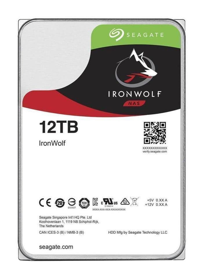 SEAGATE SEAGATE IRONWOLF 12TB NAS 4348669