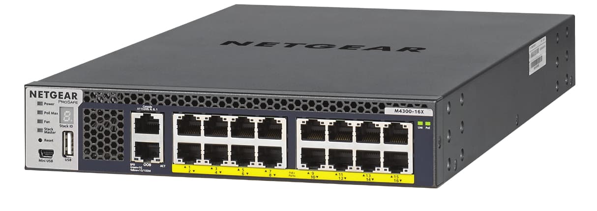 NETGEAR NETGEAR XSM4316PB 16X 16-PORT POE+ MNGD SWITCH 4632210