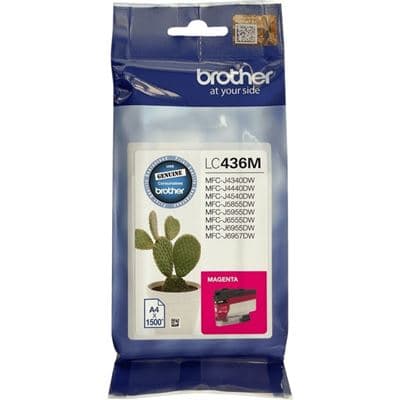 BROTHER BROTHER LC436M 1.5K YIELD INK TANK 5266596