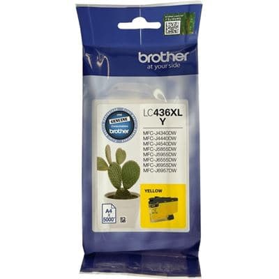 BROTHER BROTHER LC436XLY 5K YIELD INK TANK 5266600