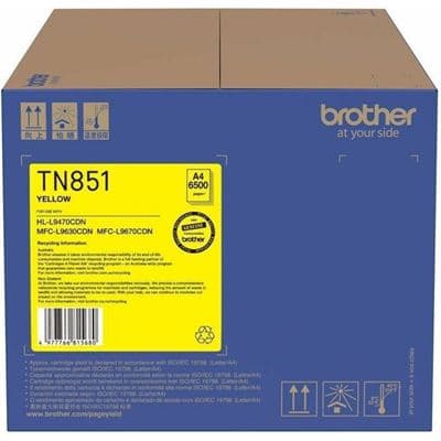 BROTHER BROTHER TN851Y YELLOW TONER 5784449