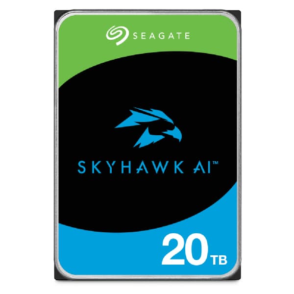 SEAGATE SEAGATE SKYHAWK AI 20TB 5YRS WARRANTY 3.5IN 6GB/ 6114298