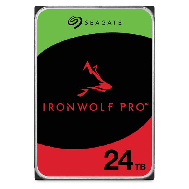 SEAGATE SEAGATE IRONWOLF PRO 24TB SATA 3.5IN 7200RPM NAS 6142240