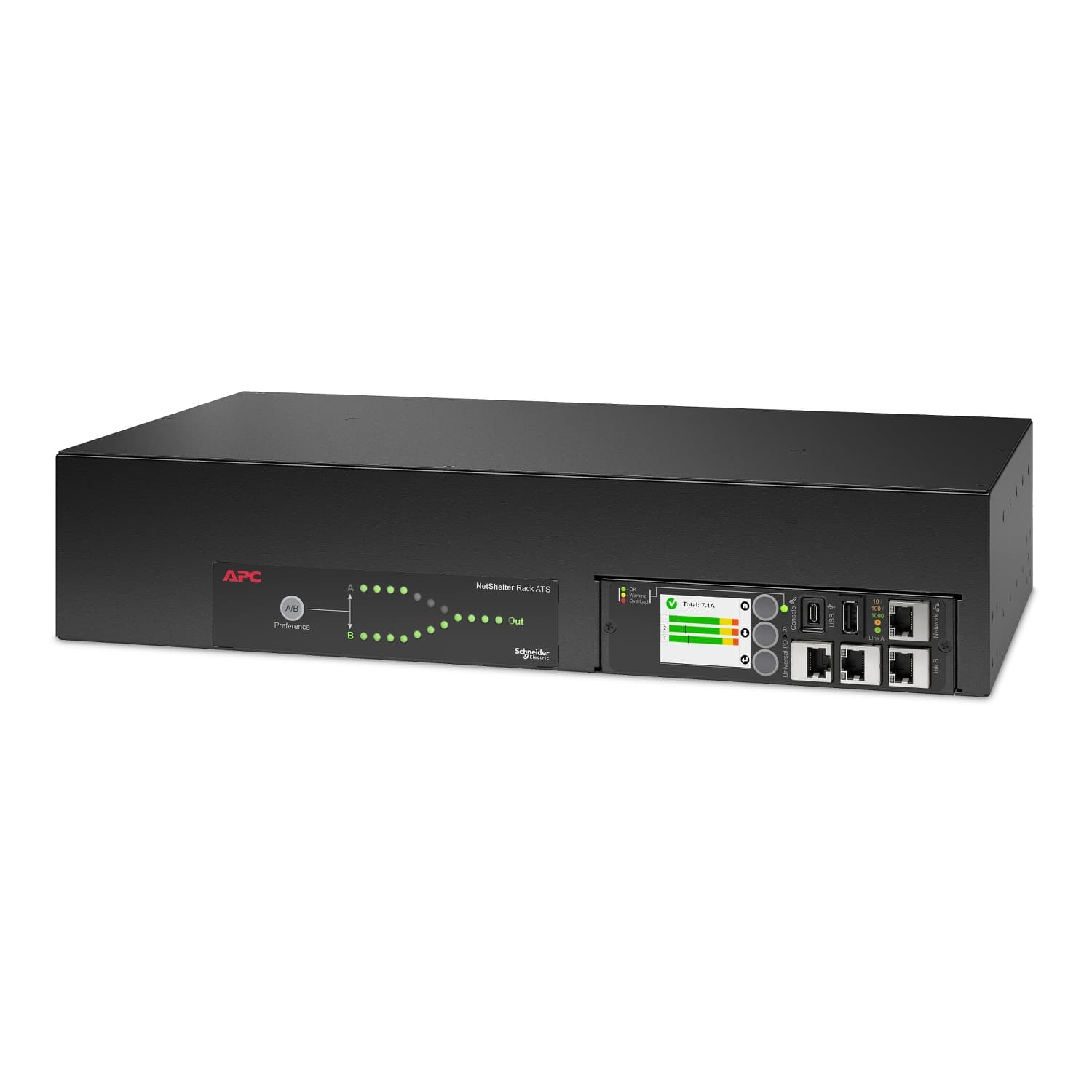 APC APC ATS Rack 200-208V-30A L6-30 in (1 6182264