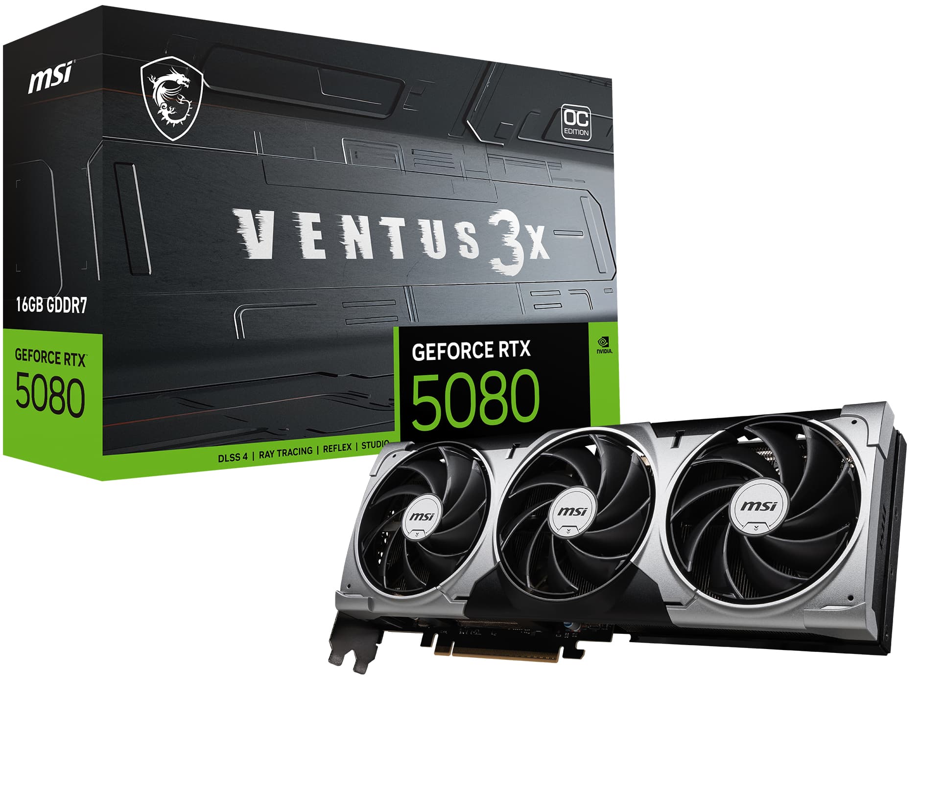 MSI MSI GeForce RTX 5080 16G VENTUS 3X OC 6514817