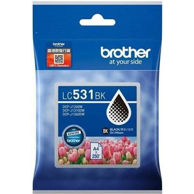 BROTHER BROTHER LC531BK Black Ink 6645665