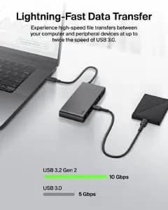 BELKIN BELKIN 8-PORT USB-C HUB WITH 2.5GB ETHERNET 6695707