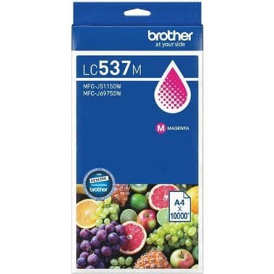 BROTHER BROTHER LC537M Magenta Ink 6813395