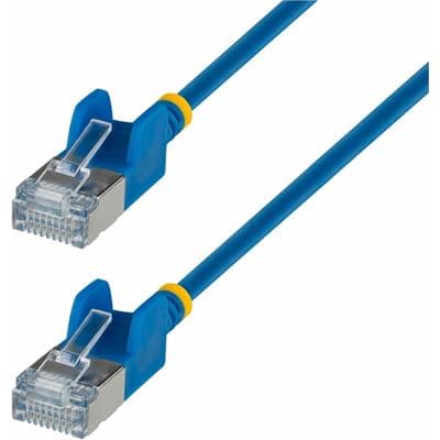 StarTech.com 1.5m Black Ultra Slim CAT6a Cable 6839610