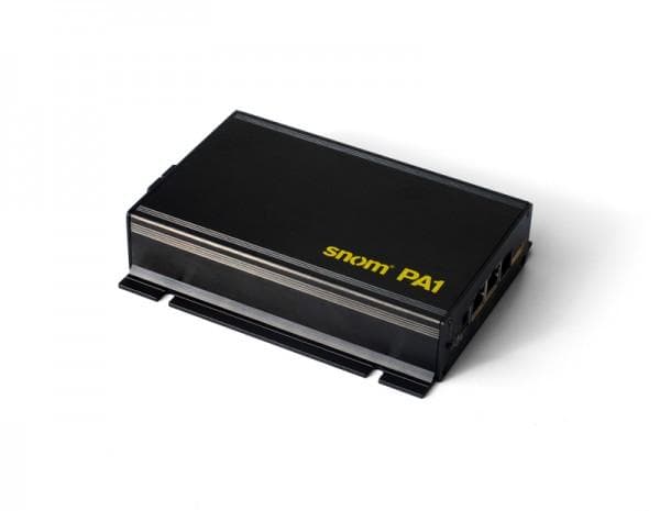 snom PA1 4-Line SIP Public Address Bridge 372802