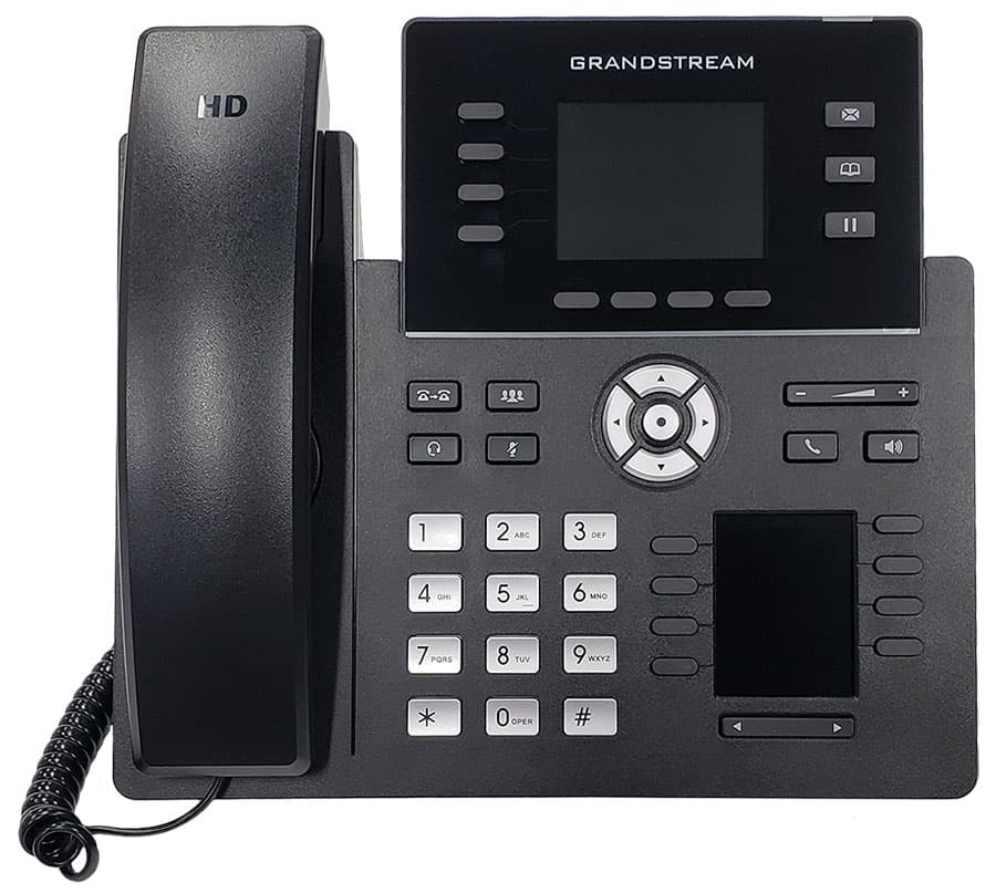 Grandstream Networks GRP2614 HD IP Phone Dual Colour Screen 4-line PoE 374018