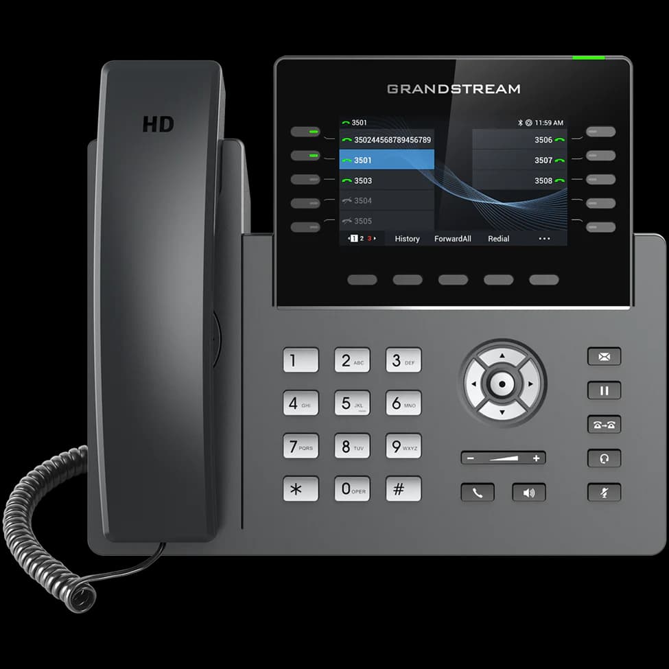 Grandstream Networks GRP2615 HD IP Phone Colour Screen 10-line PoE 377908