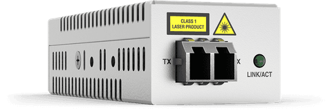 Allied Telesis AT-DMC1000/LC-40 Desktop Mini Media Converter- 1000TX to 1000SX LC Connector 393046